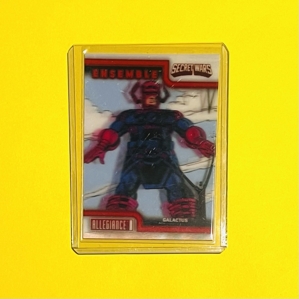 2024 Upper Deck Marvel Allegiance Secret Wars Ensemble Lenticular #E-4 Galactus